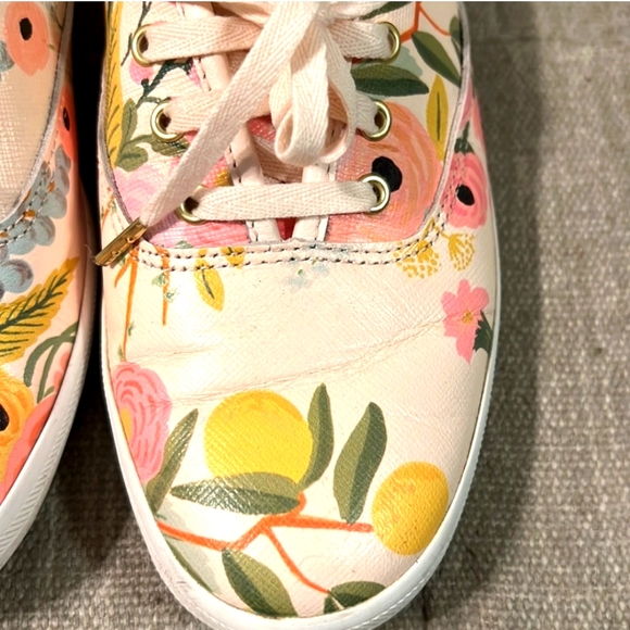 COPY - Floral Keds tennis shoes - Picture 3 of 3